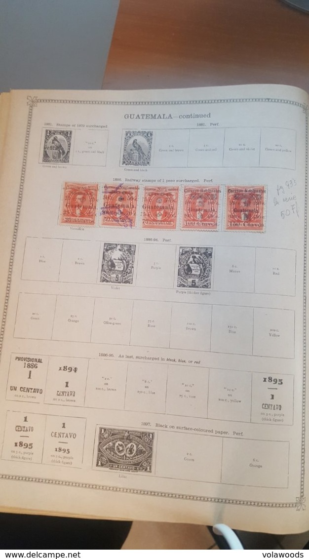 PEZZO DA MUSEO! The Ideal Postage Stamp Album - vecchissimo raccoglitore della Stanley Gibbons - 1919 (settima edizione)