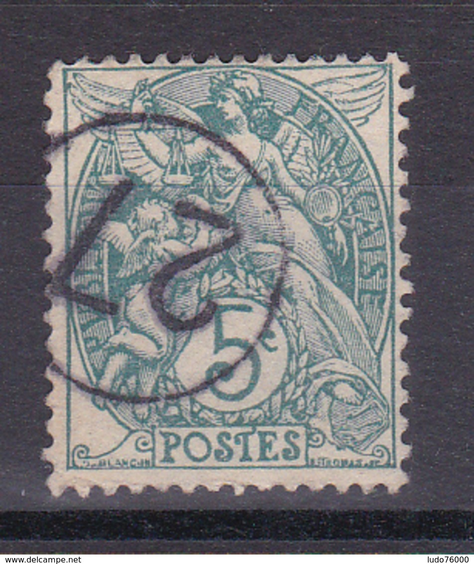 D116/ TYPE BLANC N° 111 CACHET JOUR DE L AN - Collections