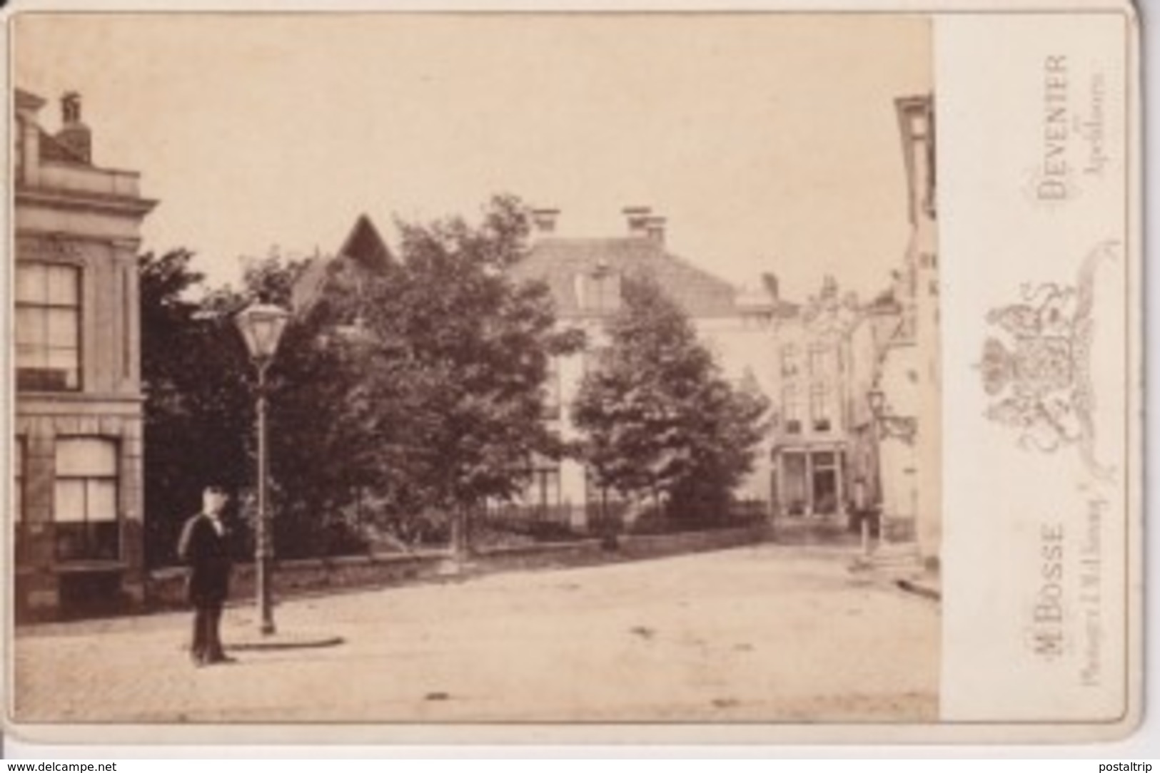 M BOSSE DEVENTER EN APELDOORN  NEDERLAND HOLLAND 16*10CM Cabinet  Photograph - Ancianas (antes De 1900)