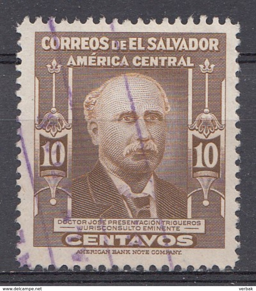 El Salvador 1947  Mi.nr: 628  Berühmte Männer  Oblitérés - Used - Gebruikt - Salvador