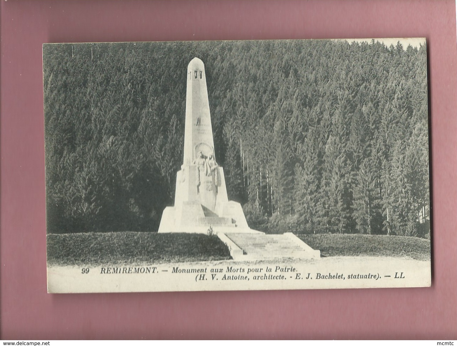 CPA - Remiremont  - Monument Aux Morts Pour La Patrie - Remiremont