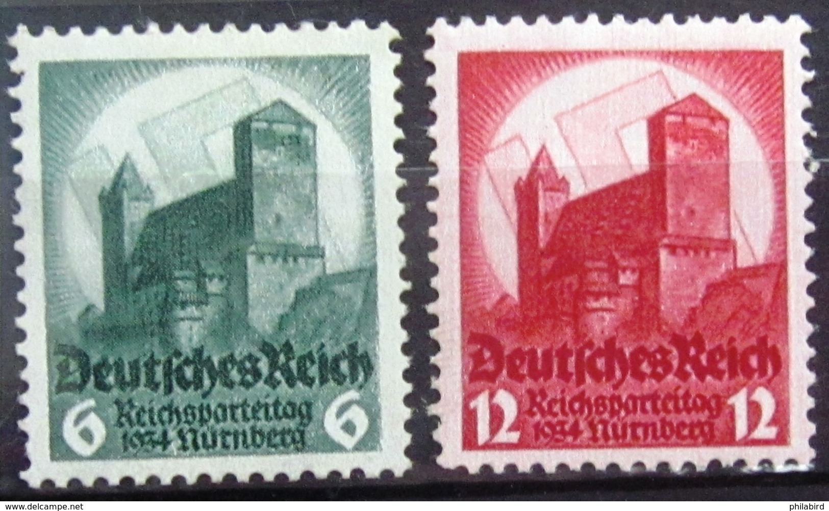 ALLEMAGNE  EMPIRE                    N° 511/512                   NEUF* - Neufs