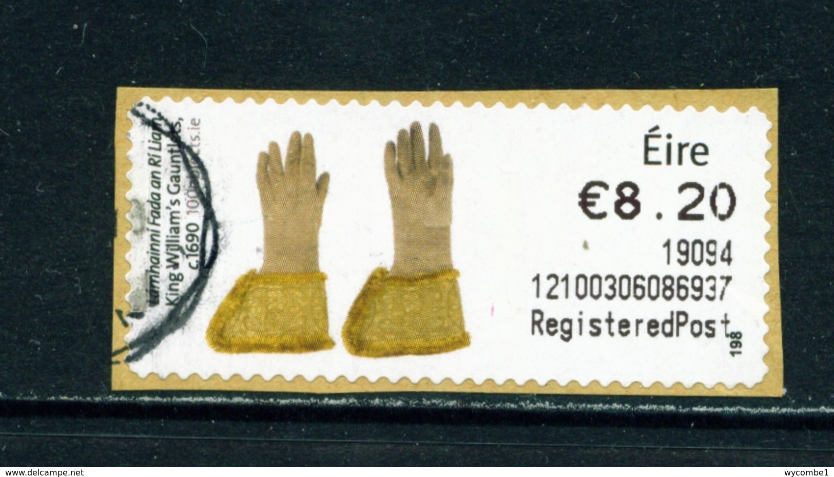 IRELAND  -  2019  Post And Go SOAR King Williams Gauntlets CDS Used As Scan - Gebraucht