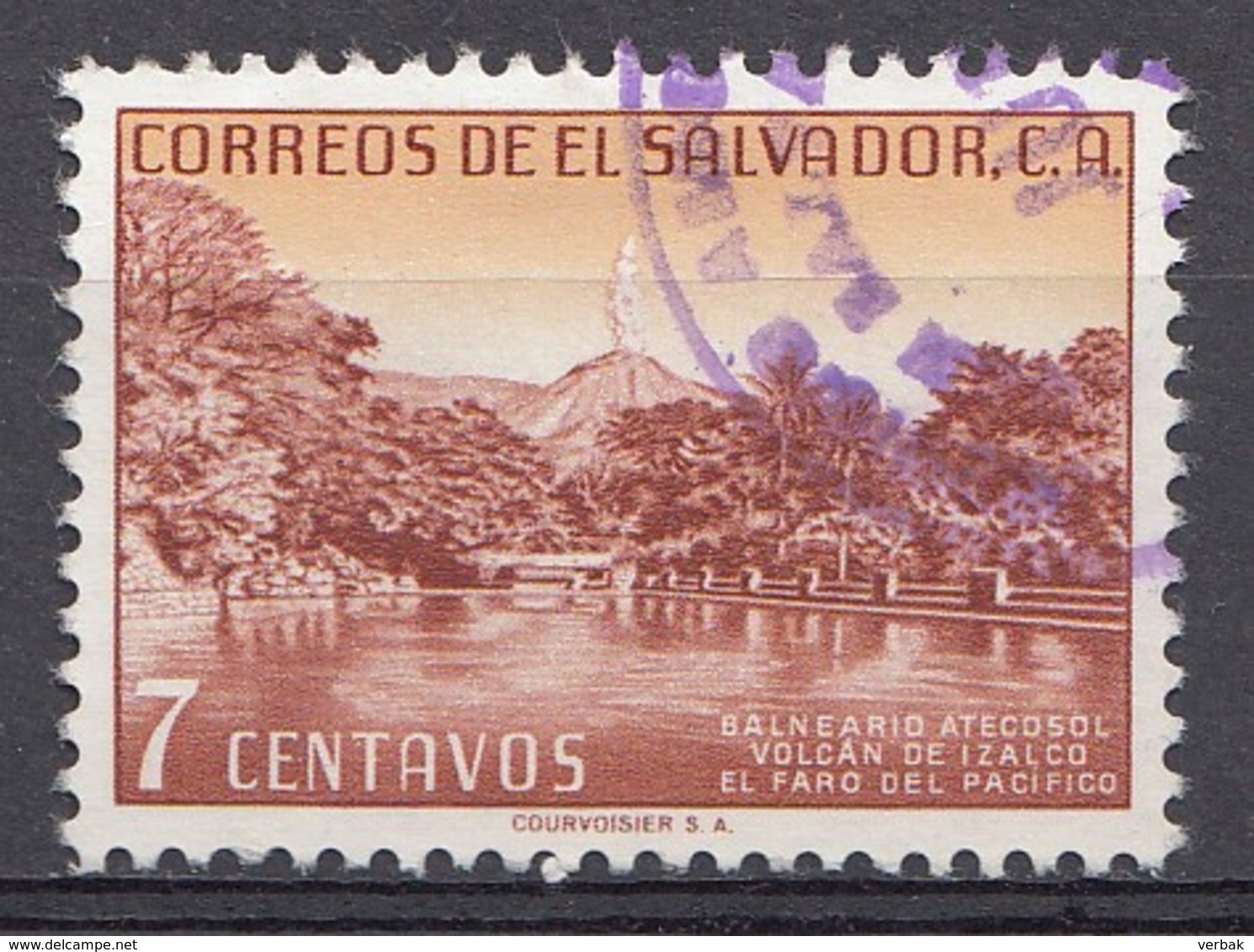 El Salvador 1954  Mi.nr: 736  Freimarken  Oblitérés - Used - Gebruikt - Salvador