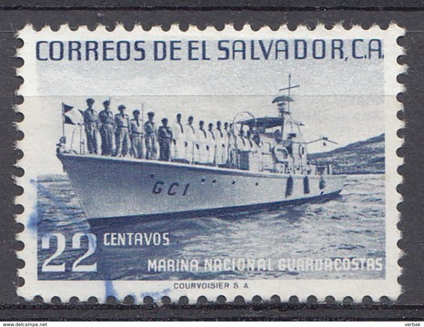 El Salvador 1954  Mi.nr: 742  Freimarken  Oblitérés - Used - Gebruikt - Salvador