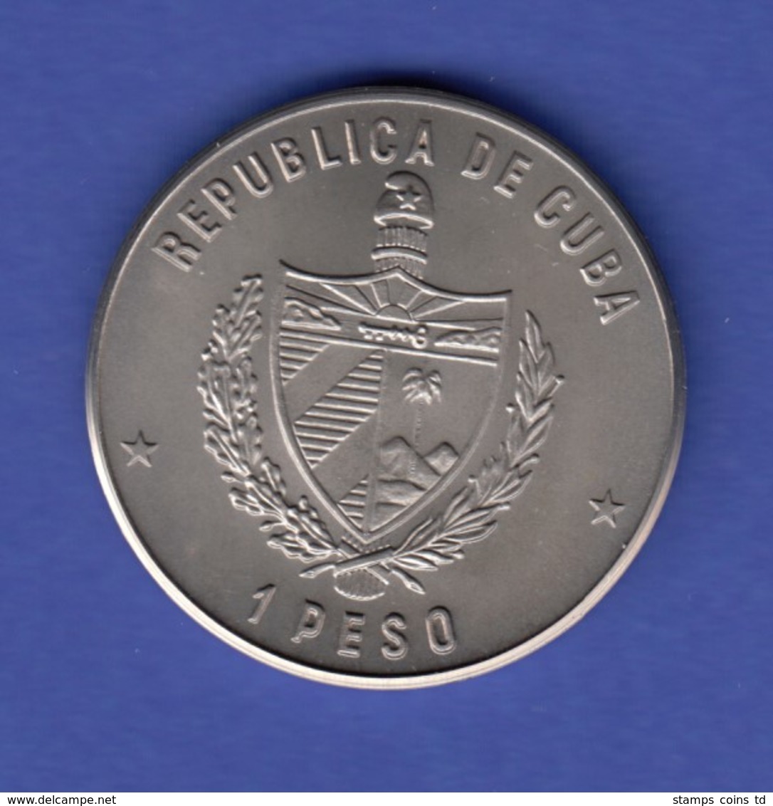 Cuba 1 Peso - Fußball Weltmeisterschaft 1986 In Mexico  - Sonstige – Amerika