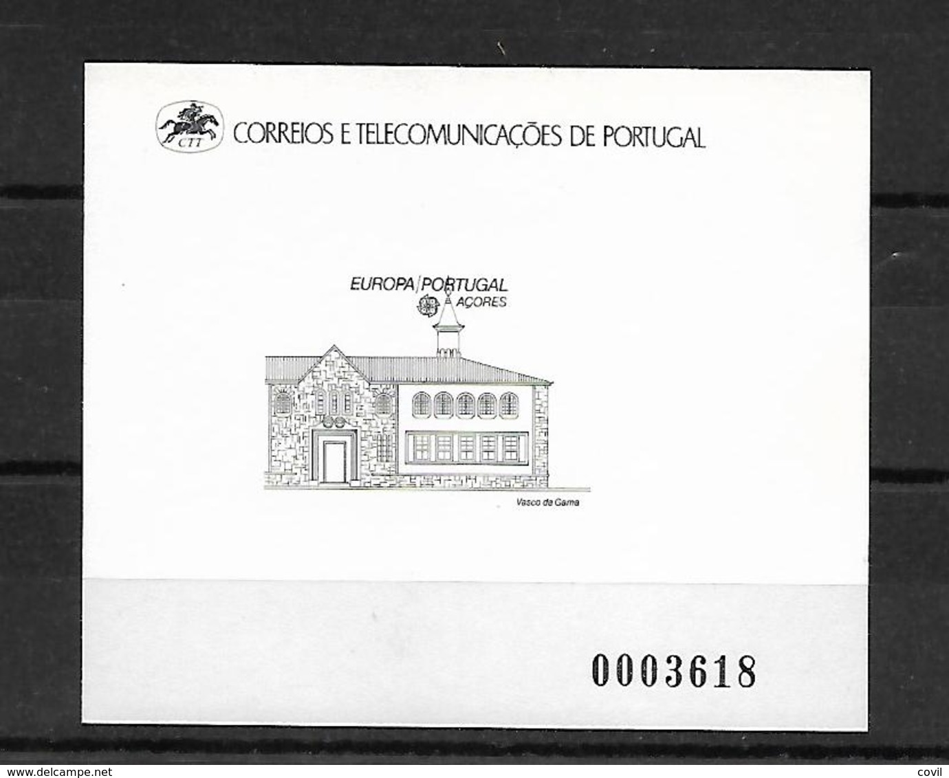 PORTUGAL Açores  1990 Proof  MNH P-99B - Probe- Und Nachdrucke