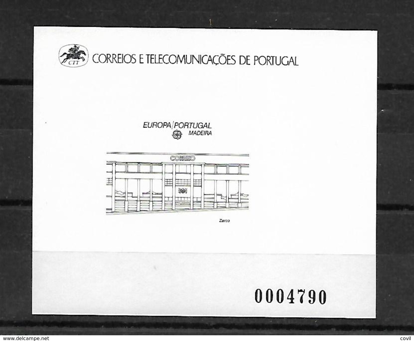 PORTUGAL Madeira  1990 Proof  MNH P-100B - Proofs & Reprints