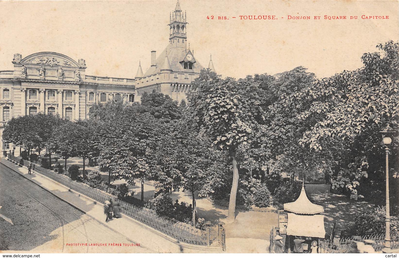 31 - TOULOUSE - Donjon Et Square Du Capitole - Toulouse