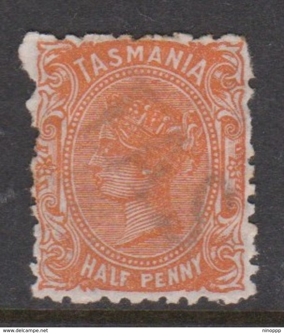 Australia-Tasmania SG 170a 1891 Half Penny Brown Orange,mint Hinged,perf 11.5 - Mint Stamps