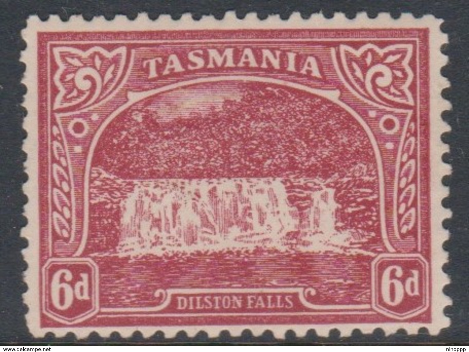 Australia-Tasmania SG 236 1899-00 6d Lake,perf 14,mint Hinged - Ongebruikt