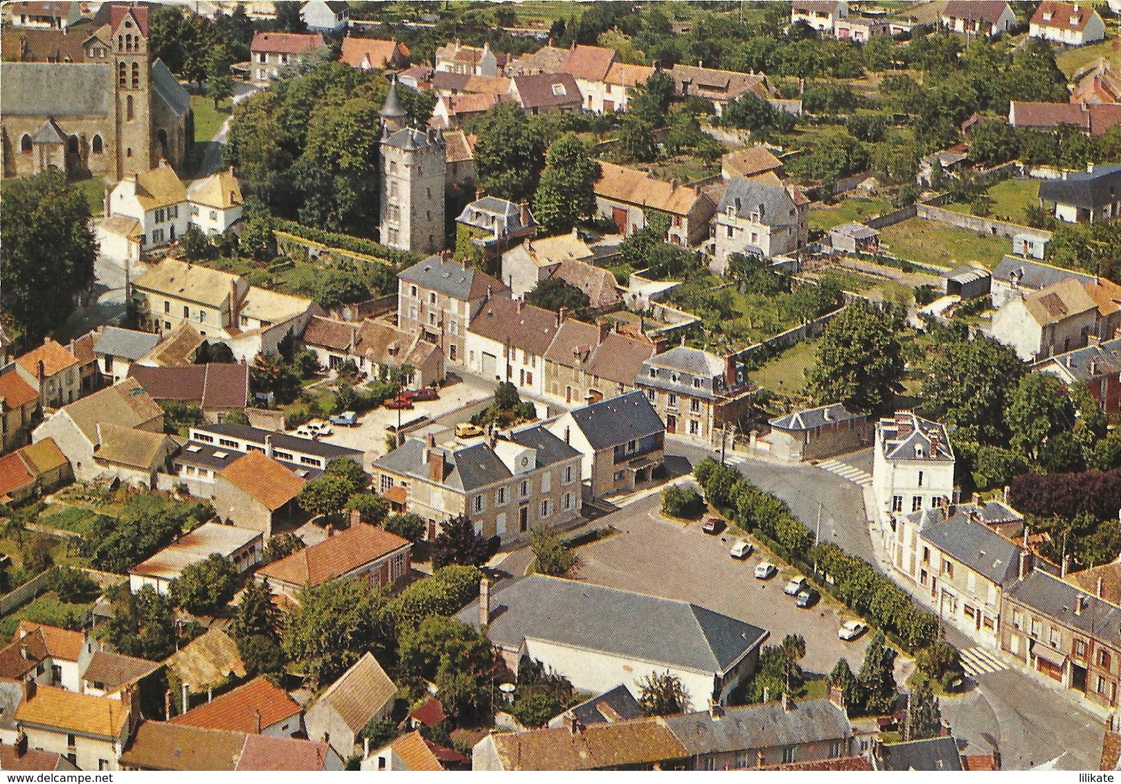 91. BRIIS-sous-FORGES - Place De La Mairie (vue Aérienne) - Briis-sous-Forges