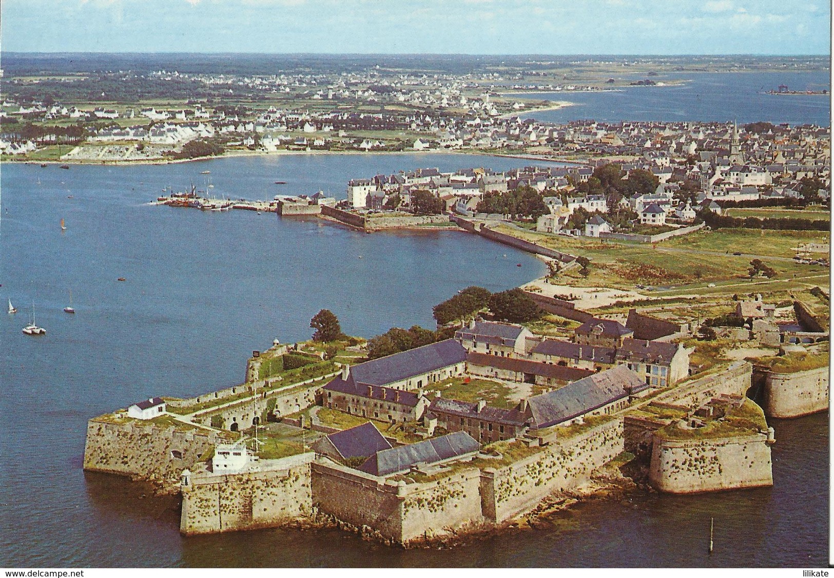 PORT-LOUIS (Morbihan) Vue Aérienne Sur La Citadelle - Port Louis