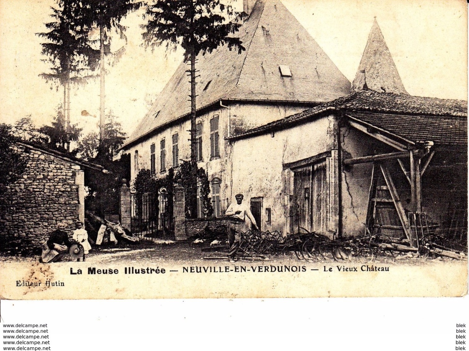 55 : Meuse  : Neuville En Verdunois : Le Vieux Chateau . - Autres & Non Classés