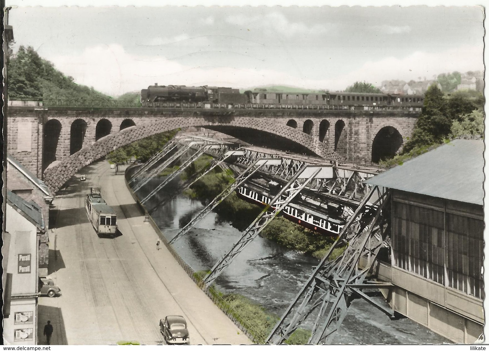 WUPPERTAL - Sonnborner Brücke - Die Schwebebahn - Wuppertal