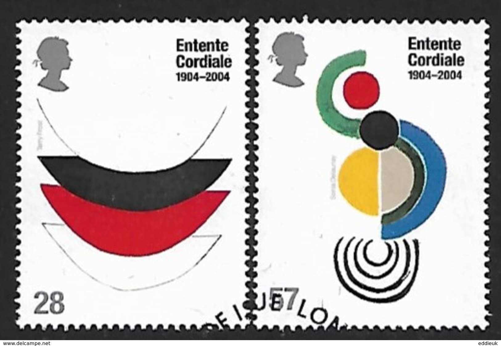 GB Set 2004 "Entente Cordial" Fine Used - Used Stamps