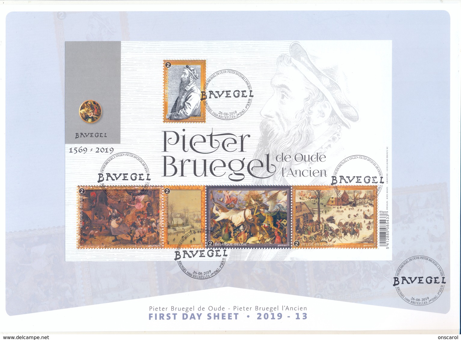 Pieter Breugel FDS Zeer Mooi - Altri & Non Classificati