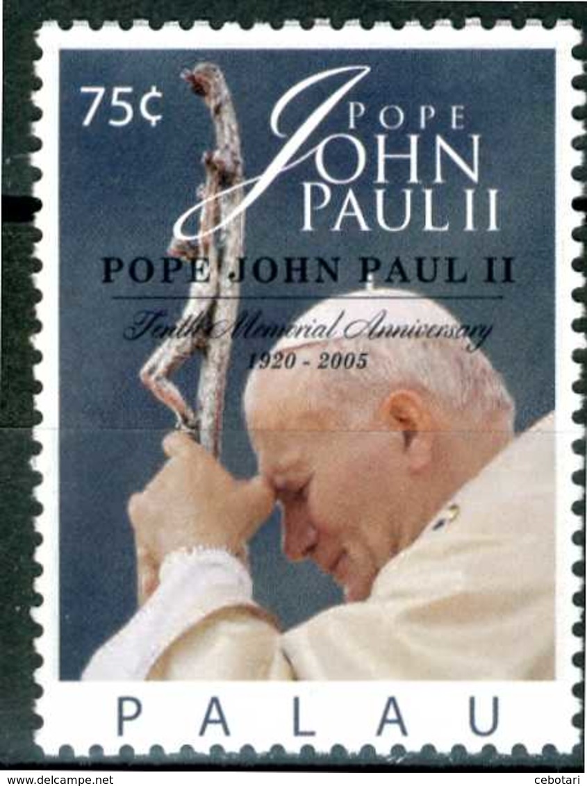 PALAU 2010** - Papa Giovanni Paolo II - 1 Val. MNH. - Papes