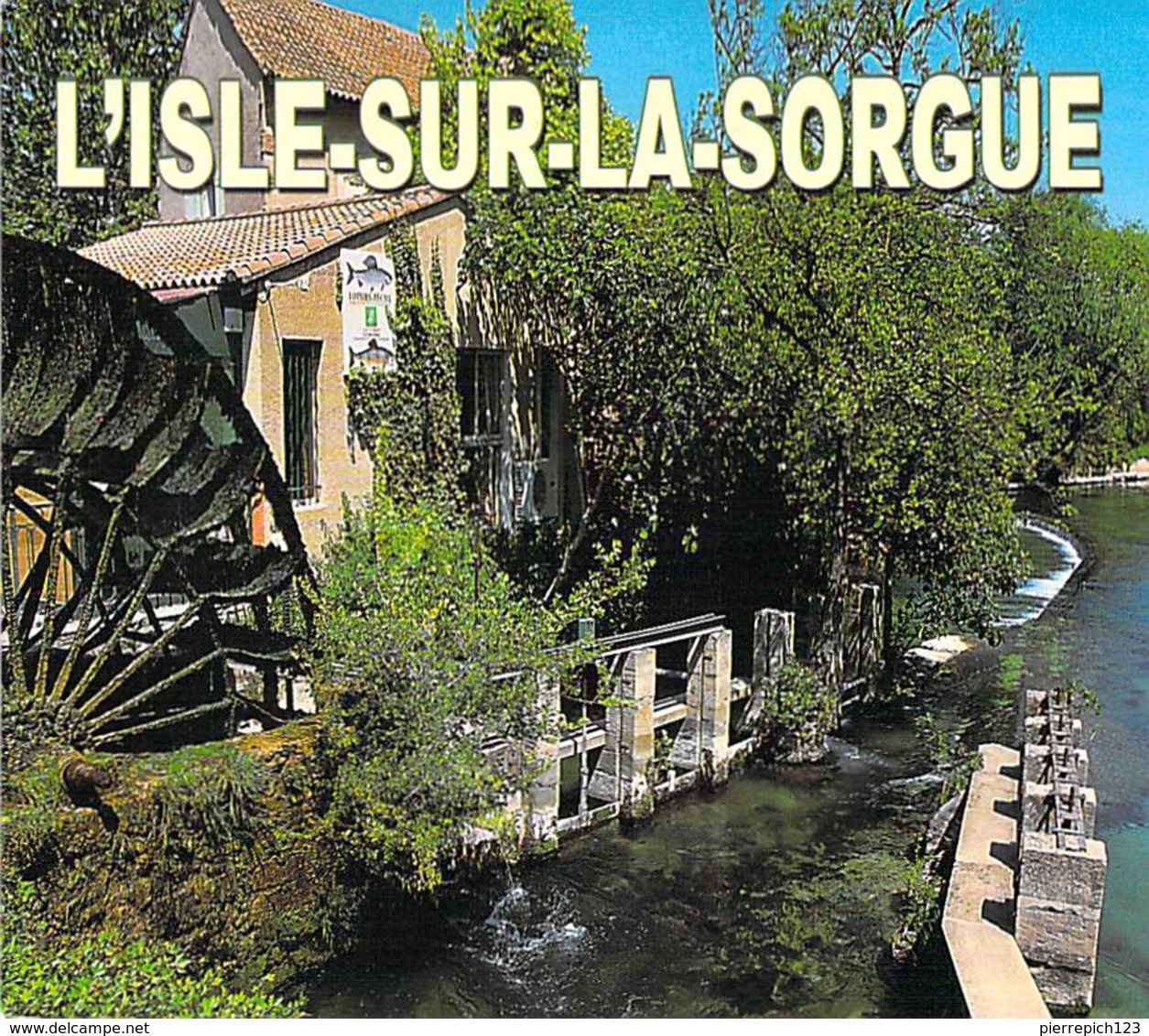 84 - L'Isle Sur La Sorgue - Vue Sur Un Vieux Moulin - L'Isle Sur Sorgue