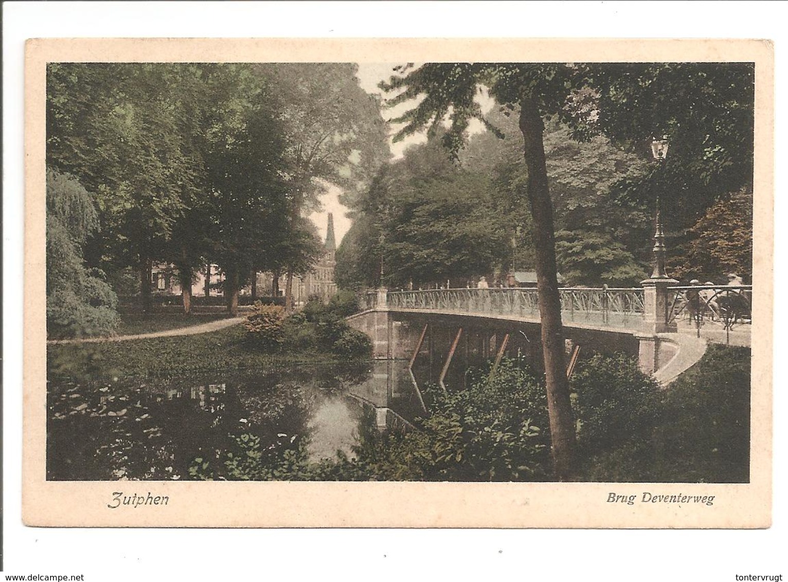 Zutphen. Brug Deventerweg. - Zutphen