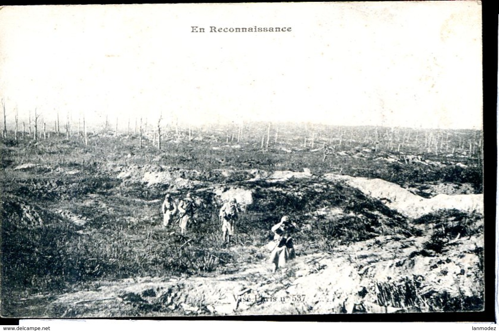 Guerre 14-18 Vie Au Front En Reconnaissance - Oorlog 1914-18
