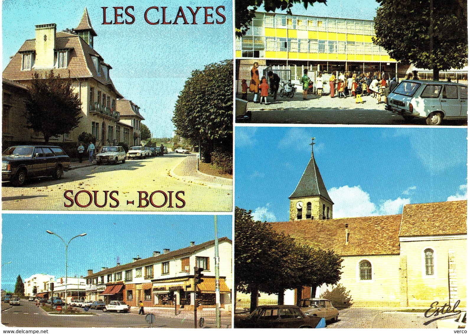 Carte   POSTALE  Ancienne De Les CLAYES Sous BOIS - Les Clayes Sous Bois