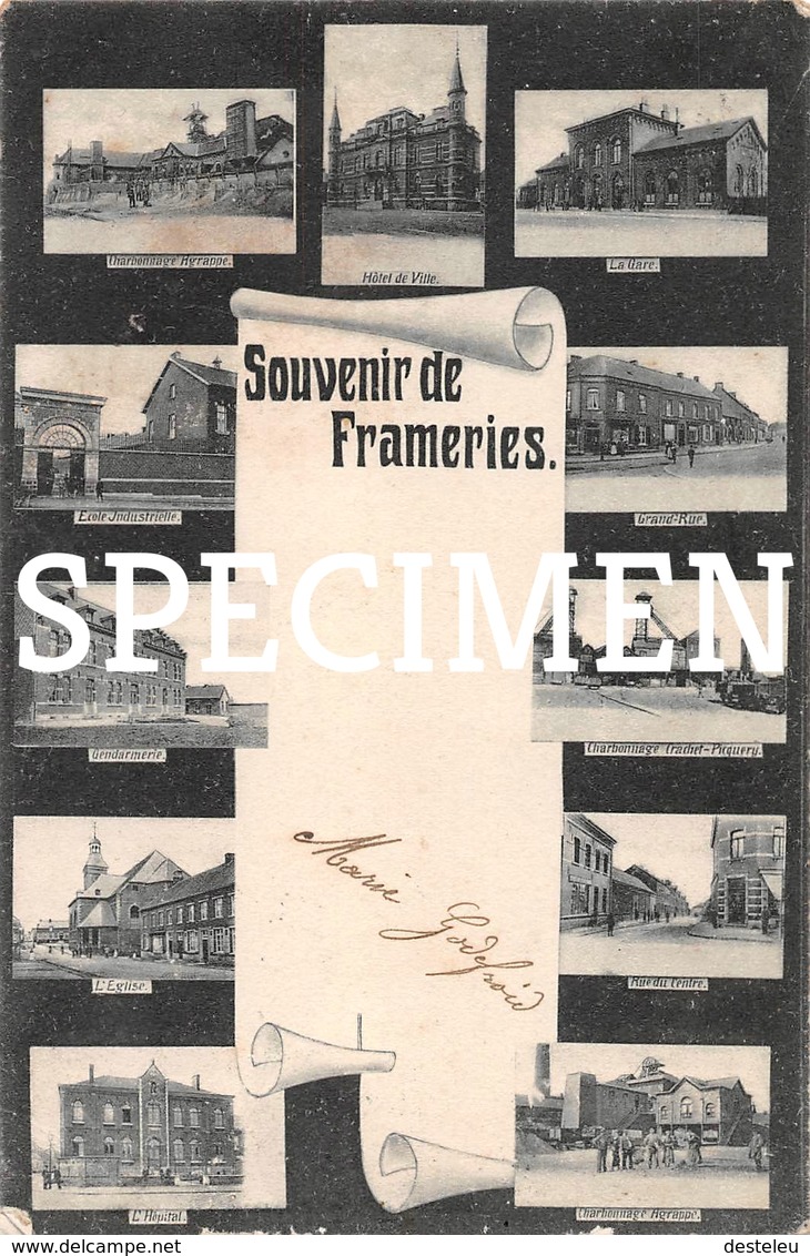 Souvenir De Frameries - Frameries