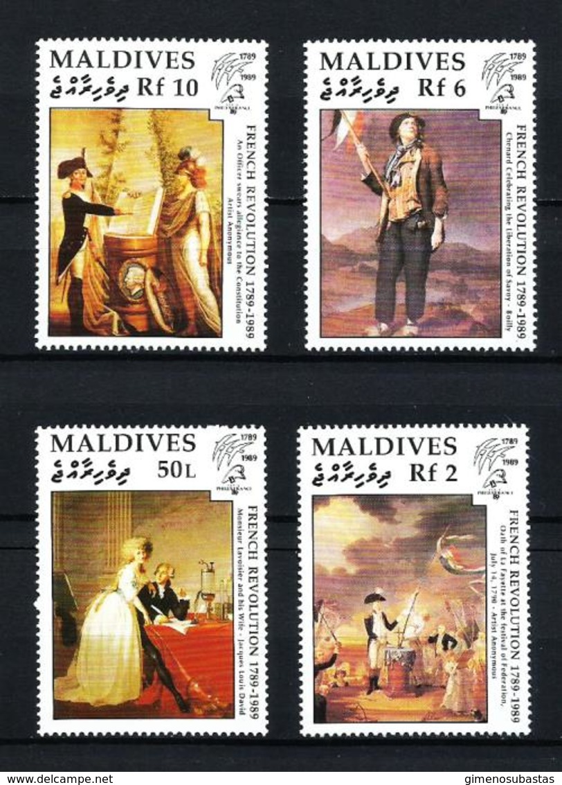 Maldivas Nº 1236/9 Nuevo - Maldives (1965-...)