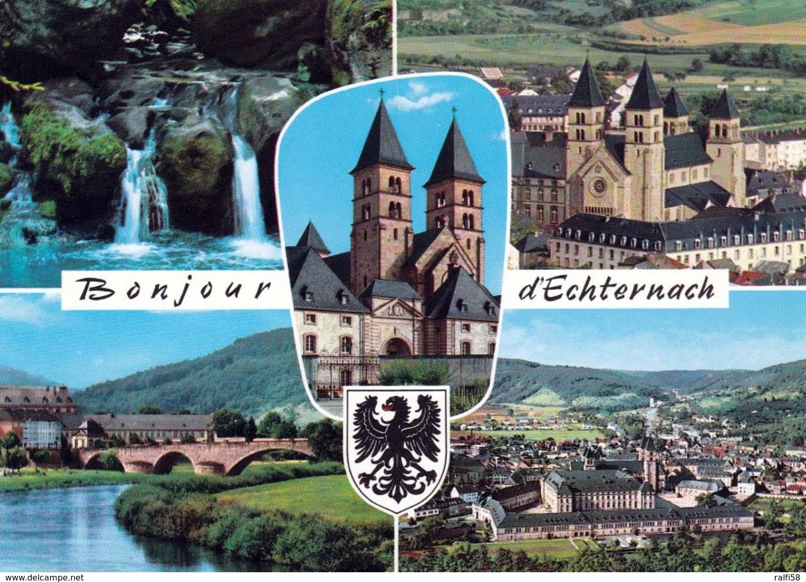1 AK Luxemburg * Sehenswürdigkeiten In Echternach - Mehrbildkarte - Krügerkarte * - Larochette