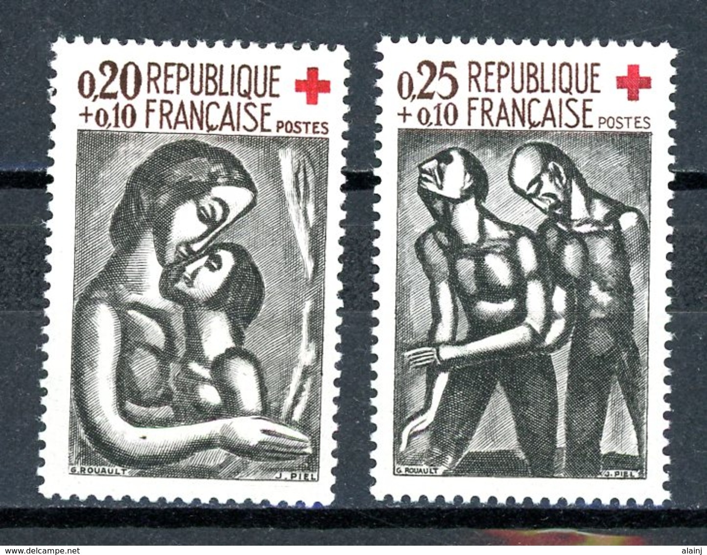 France   Y&T   1323 - 1324    XX    ---    Excellent... - Unused Stamps