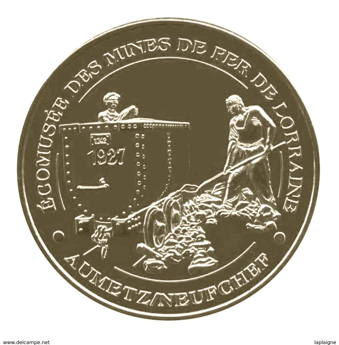 Monnaie De Paris , 2013 , Neufchef , écomusée Des Mines De Fer De Lorraine , Le Wagonnet 1927 - Autres & Non Classés