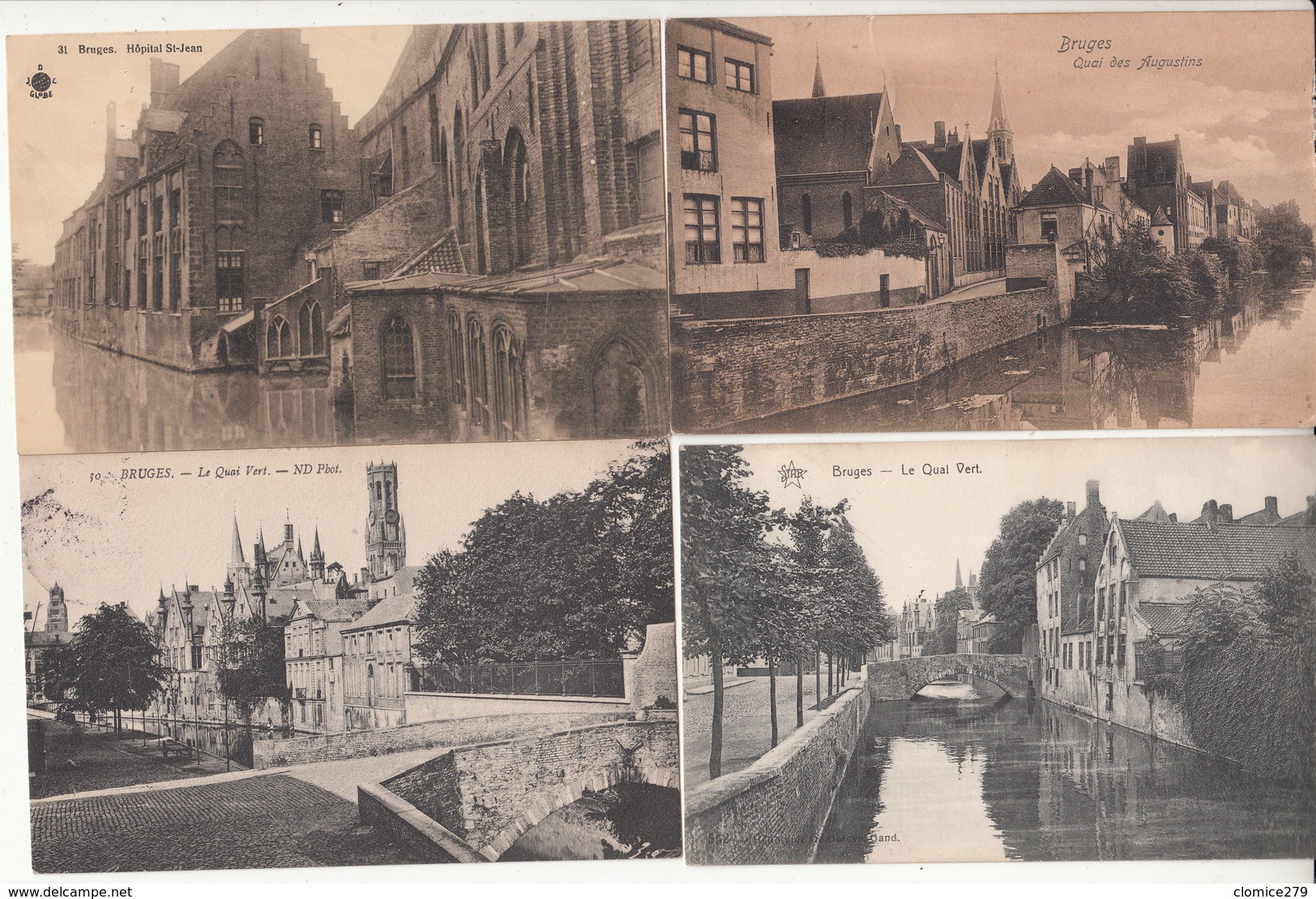 Brugge  R  4 Cartes - Brugge