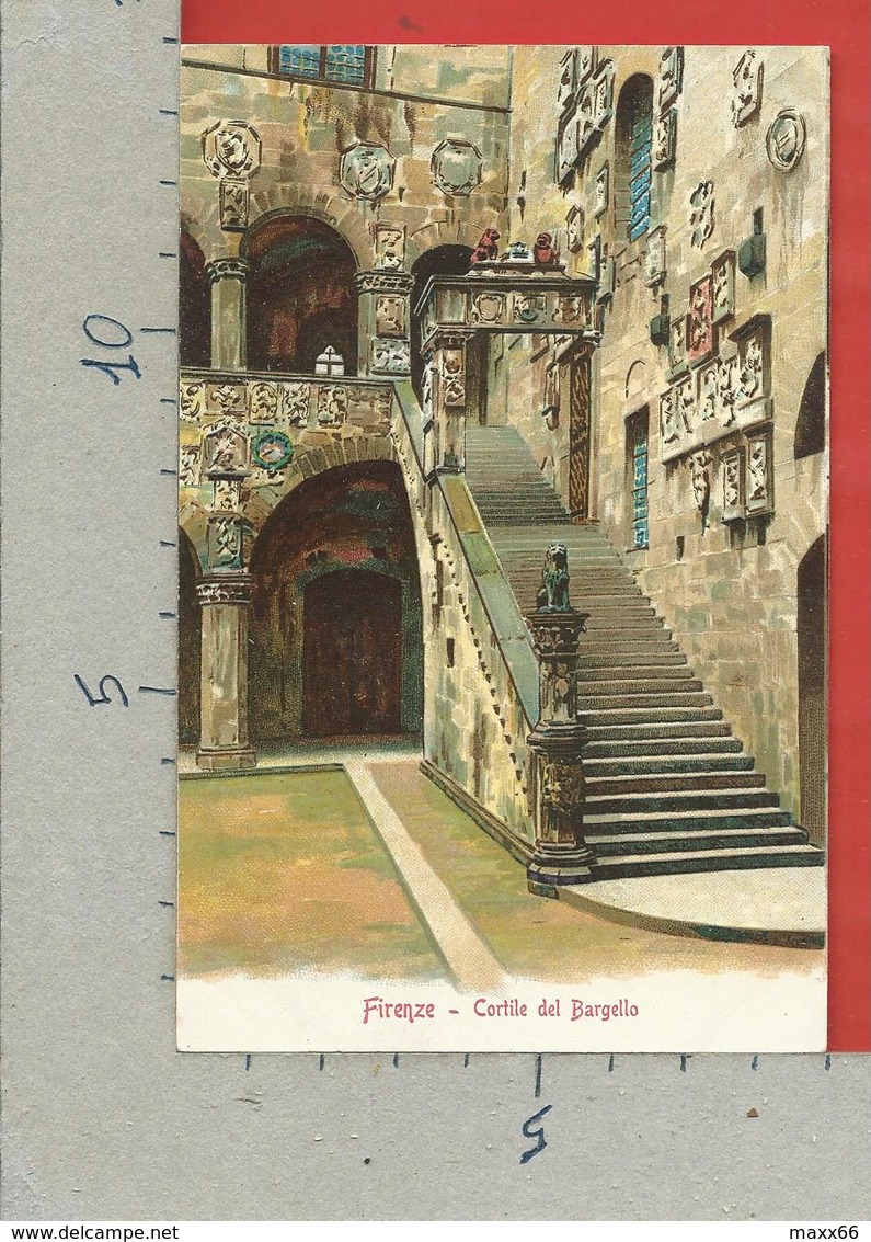 CARTOLINA NV ITALIA - FIRENZE - Cortile Del Bargello - Ed. Gobbato - 9 X 14 - Firenze (Florence)