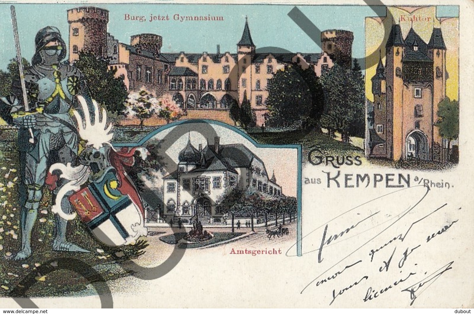 Postkaart/ Carte Postale - Gruss Aus Kempen A/Rhein - Burg, Jetzt Gymnasium  (G536) - Viersen