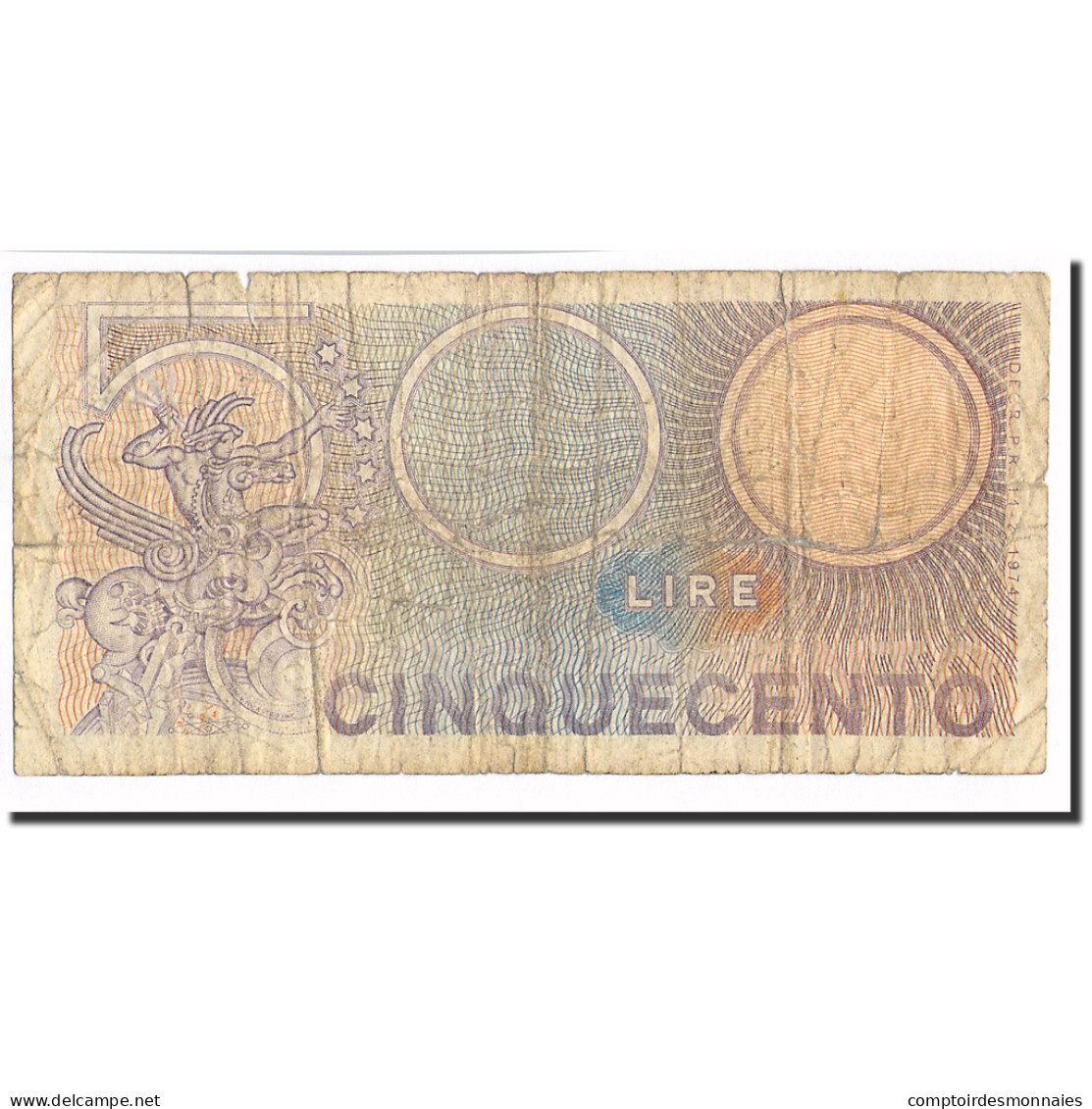 Billet, Italie, 500 Lire, 1974, 1974-02-14, KM:94, B+ - 500 Liras