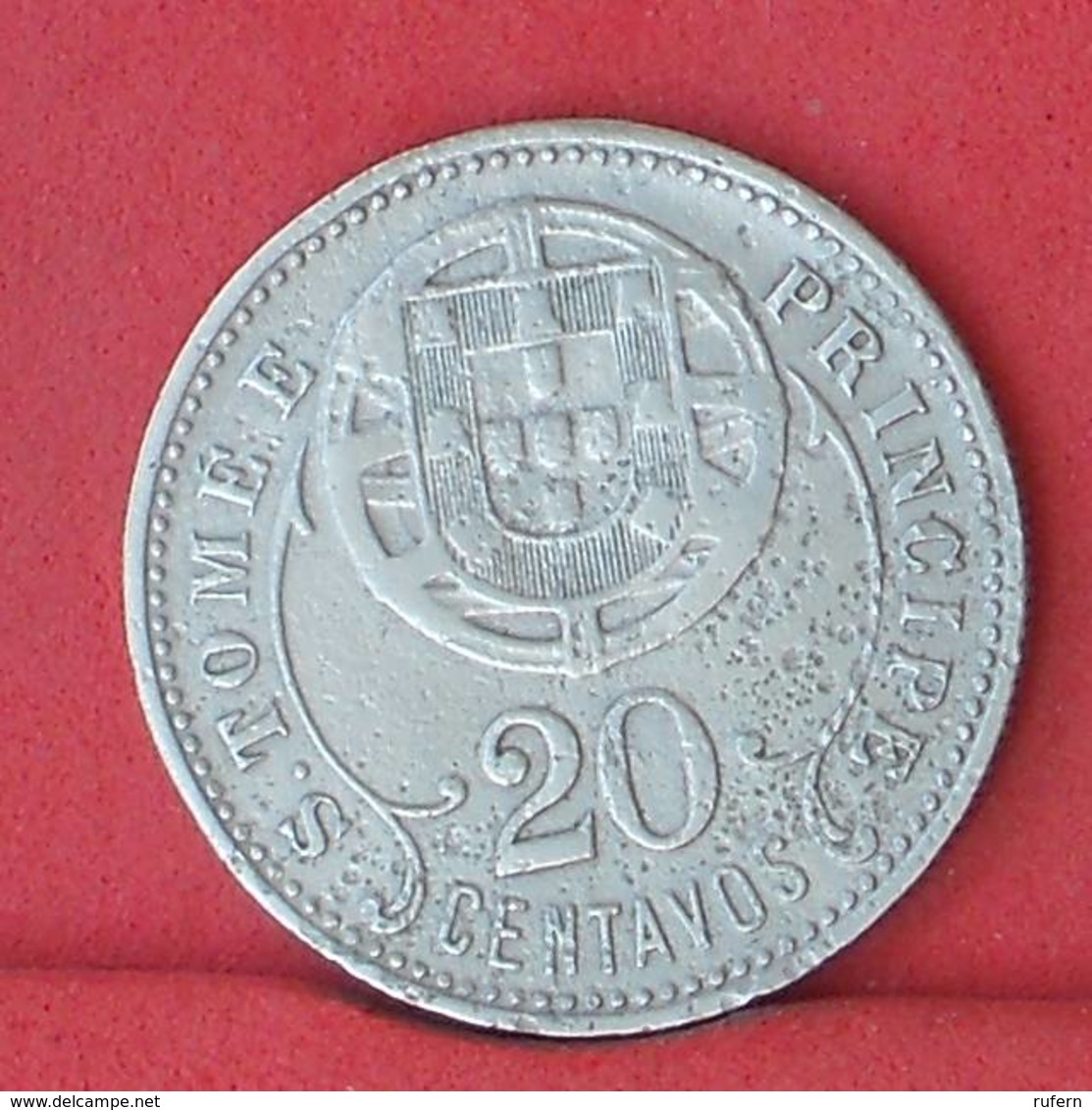 SAINT THOMAS E PRINCIPE 20 CENTAVOS 1929 -    KM# 3 - (Nº33838) - Sao Tome En Principe