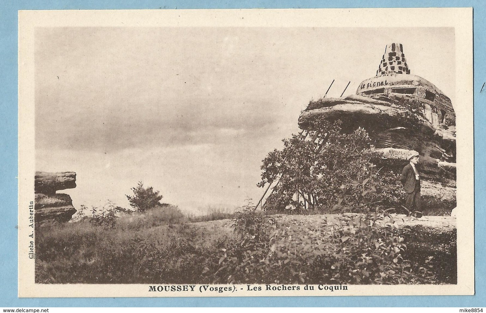 TH0570  CPA    MOUSSEY  (Vosges)   Les Rochers Du Coquin   +++++ - Moussey