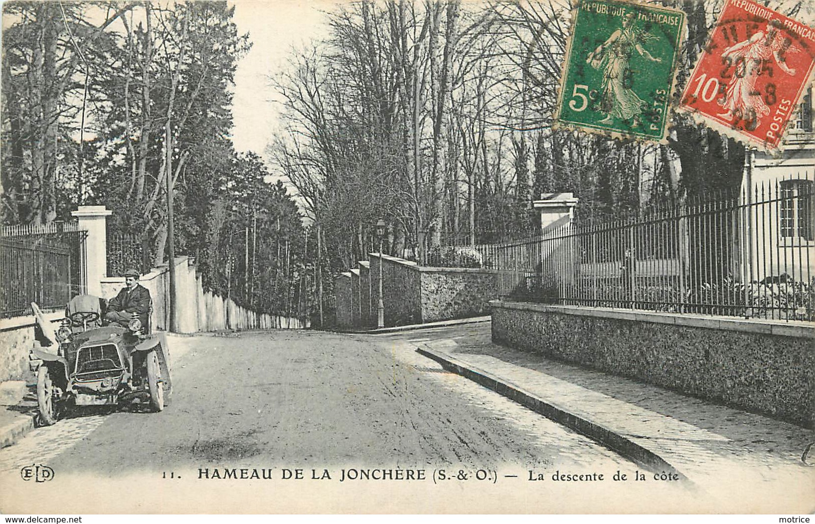 HAMEAU DE LA JONCHERE - La Descente De La Côte. (ELD éditeur). - Sonstige & Ohne Zuordnung