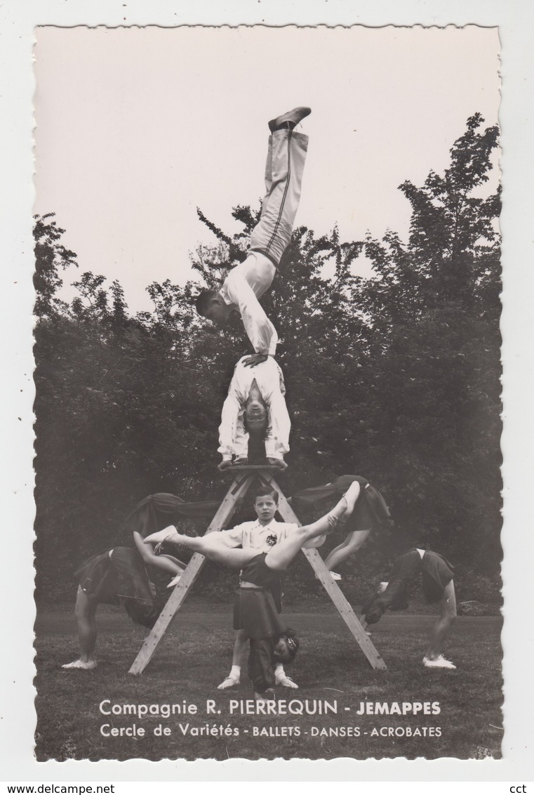 Jemappes  Mons  Compagnie R. PIERREQUIN  Cercle De Variétés - Ballets - Danses - Acrobates - Mons