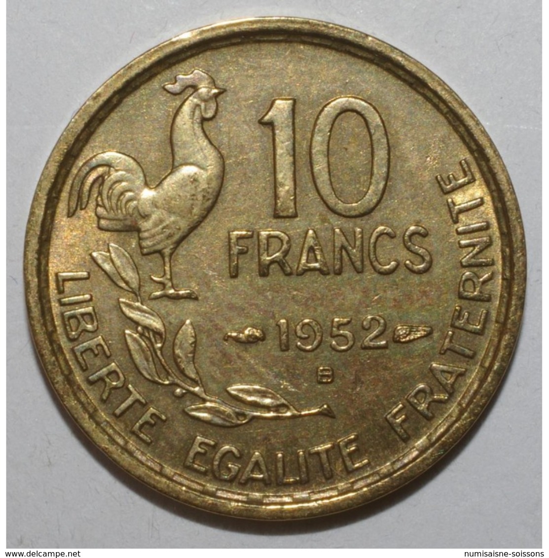 GADOURY 812 - 10 FRANCS 1952 B TYPE GUIRAUD - TTB - KM 915.2 - - Autres & Non Classés