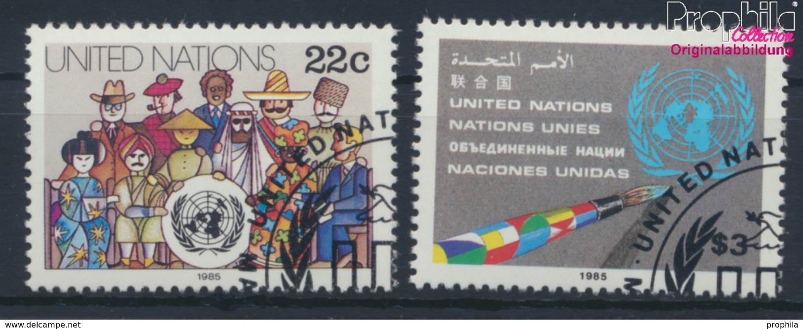 UNO - New York Mi.-Nr.: 468-469 (kompl.Ausg.) Gestempelt 1985 Freimarken (9296481 - Oblitérés