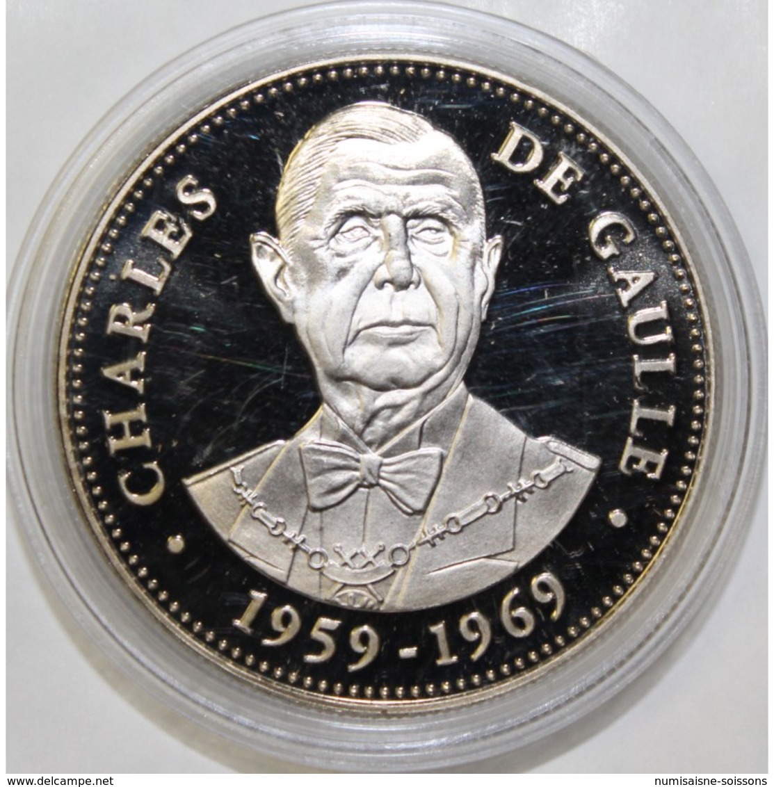 FRANCE - MÉDAILLE - PRÉSIDENT CHARLES DE GAULLE - 1959 - 1969 - BE - Autres & Non Classés