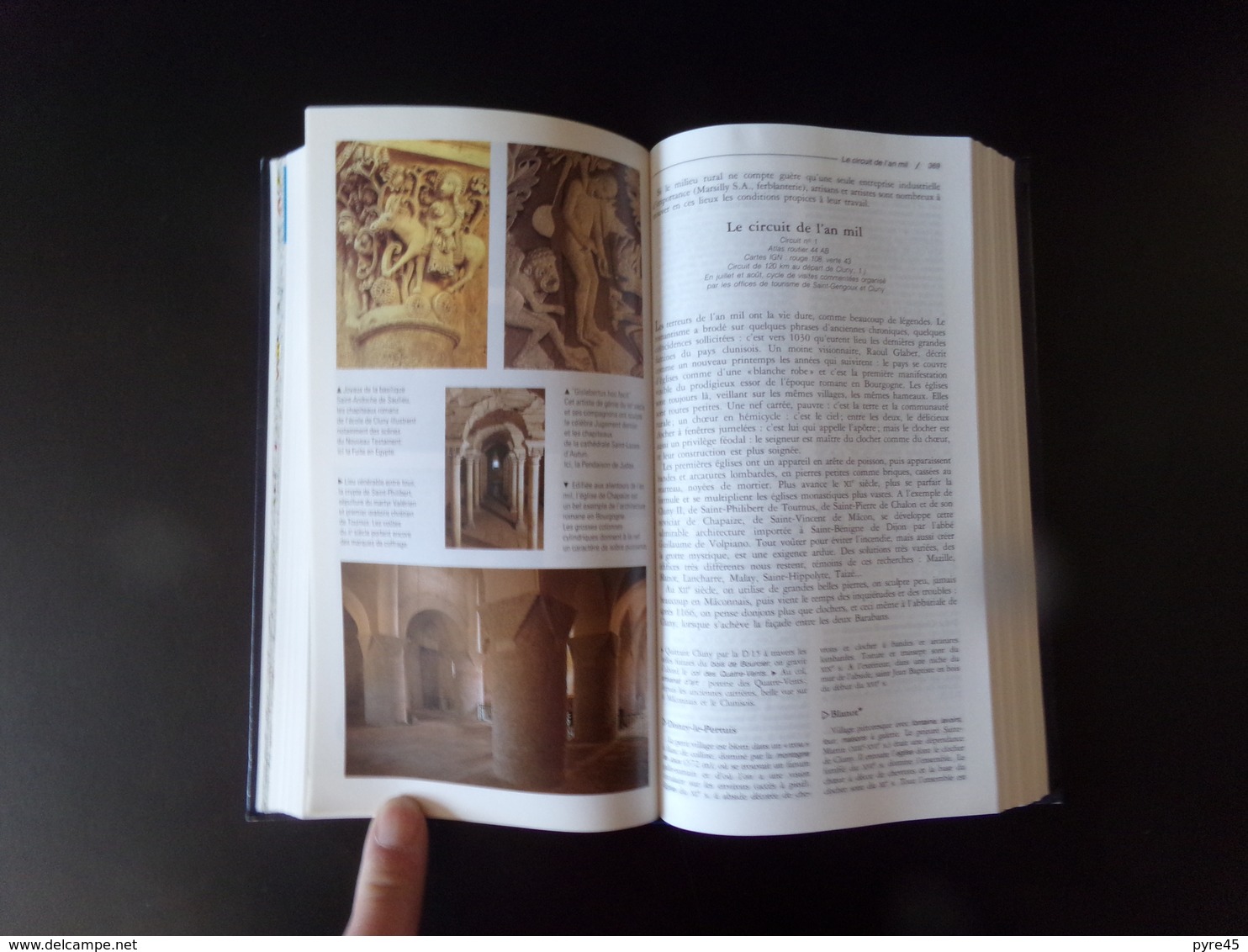 Guides Bleus Hachette " Bourgogne  " ( 1994 ) , 830 Pages - Toerisme