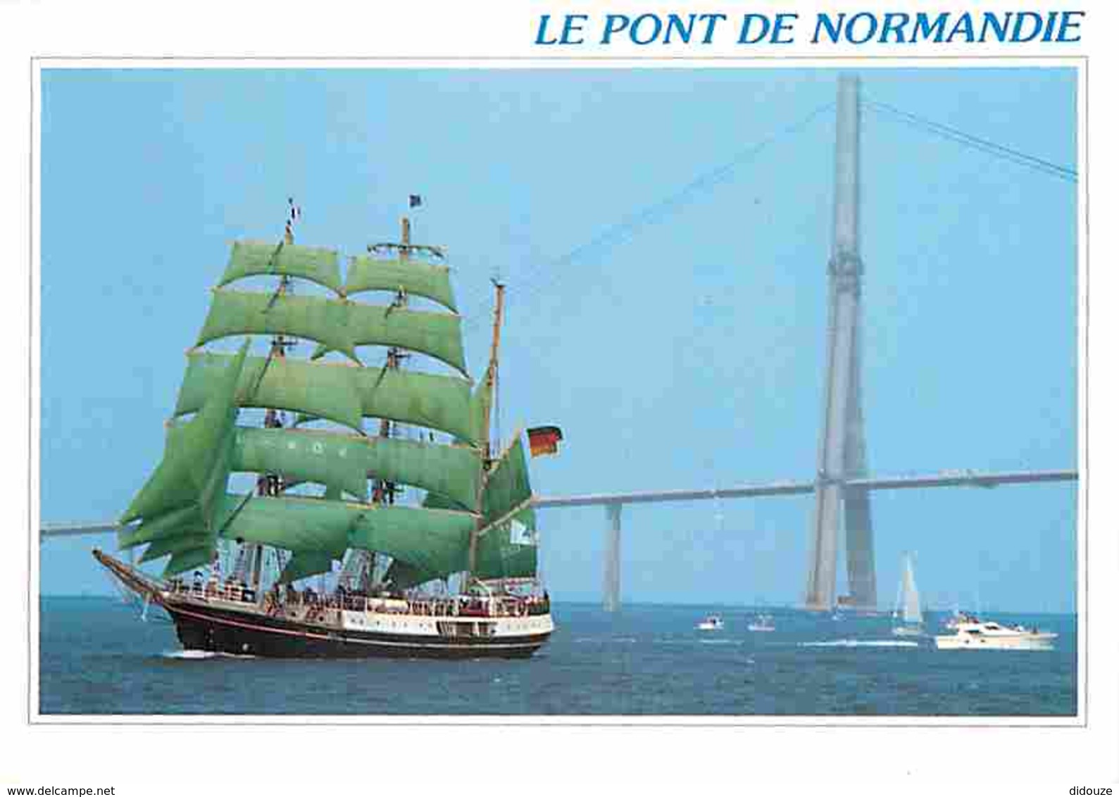 Bateaux - Voiliers - Pont De Normandie - Voir Scans Recto-Verso - Voiliers