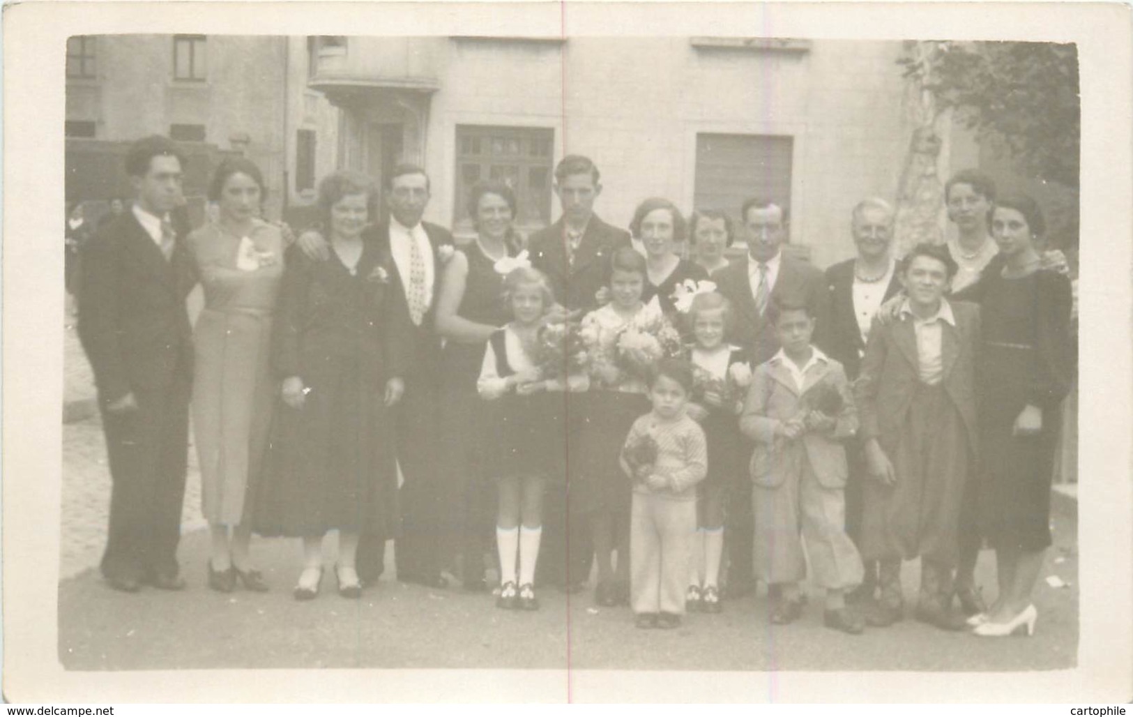 Luxembourg - Esch S/ Alzette - Carte Photo De Mariage Famille Kirsch / Menardi Vers 1940 / 1950 - Esch-sur-Alzette