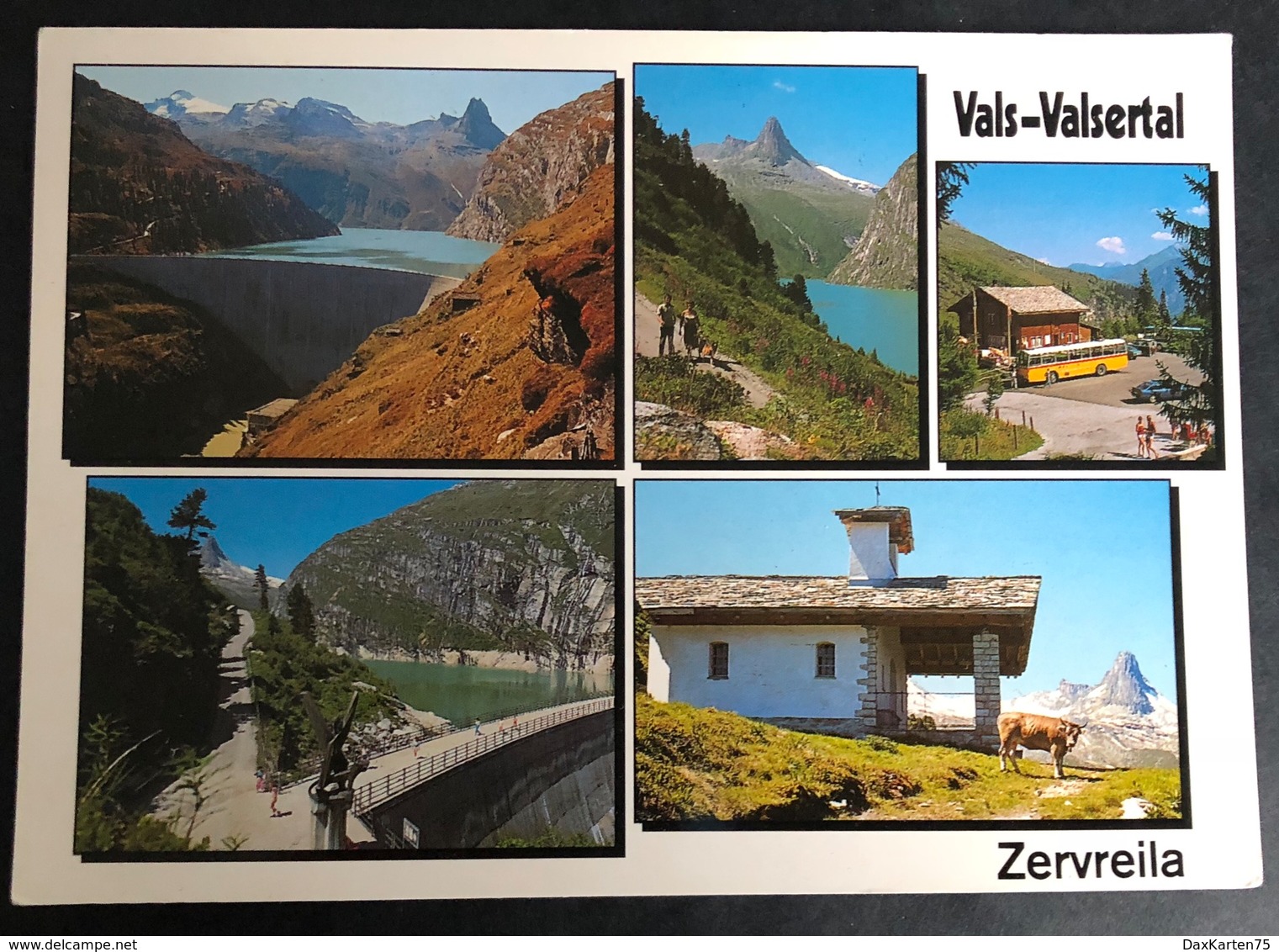 Mehrbild Valsertal/ Zerveila/ Postauto - Vals