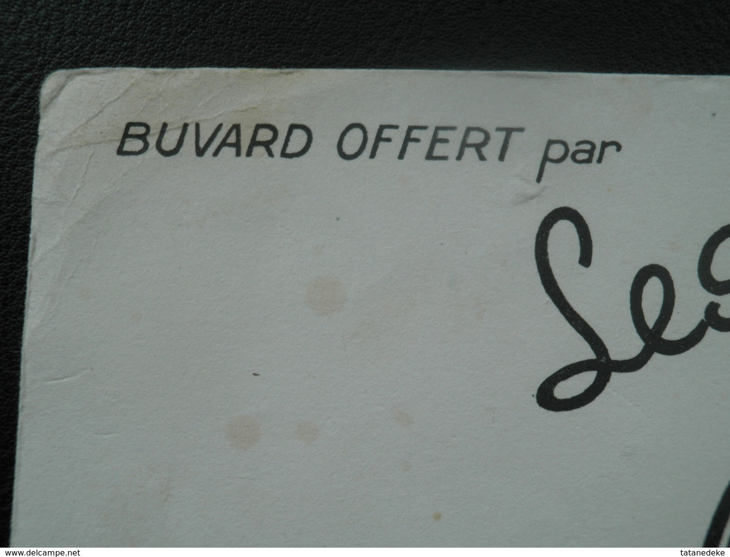 BUVARD " LES PRODUITS LA SAINTE FAMILLE" - Perfume & Beauty