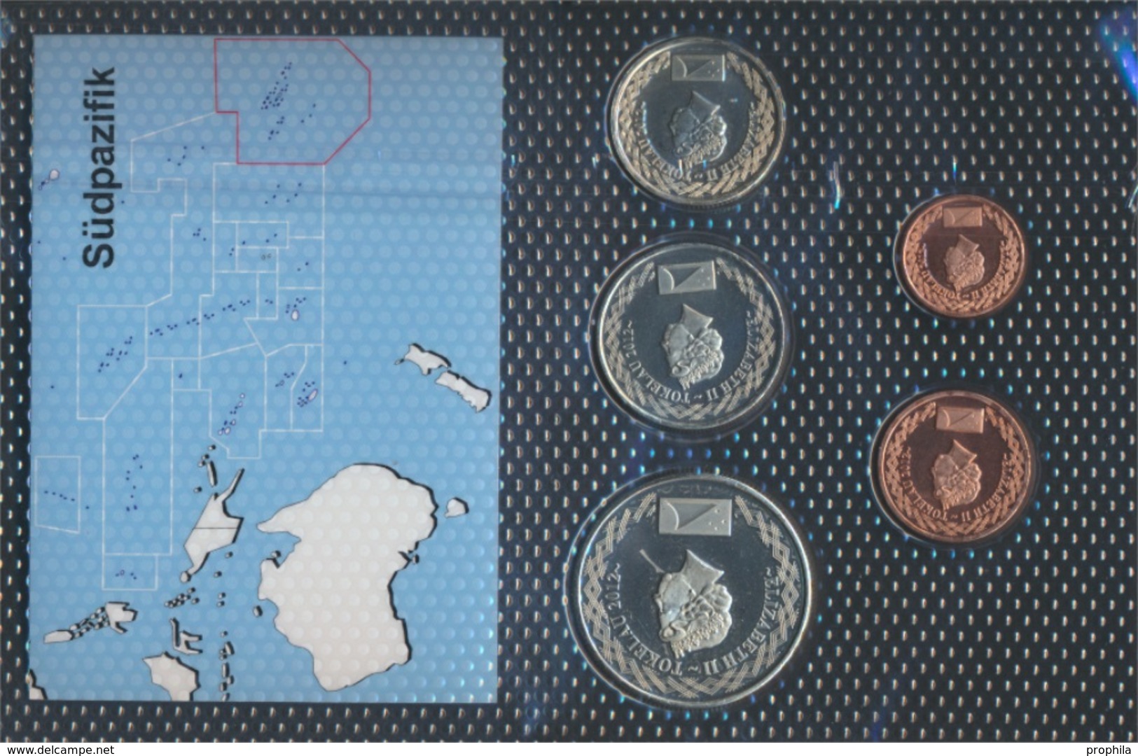 Tokelau 2012 Stgl./unzirkuliert Kursmünzen 2012 1 Cent Bis 20 Cent (9164939 - Zonder Classificatie