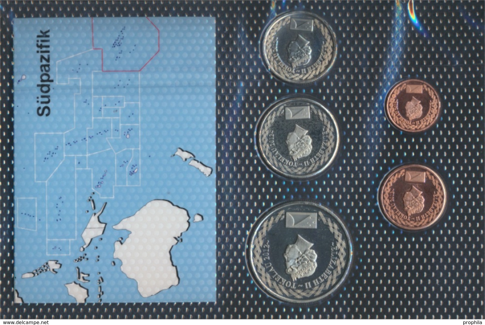 Tokelau 2012 Stgl./unzirkuliert Kursmünzen 2012 1 Cent Bis 20 Cent (9164943 - Zonder Classificatie