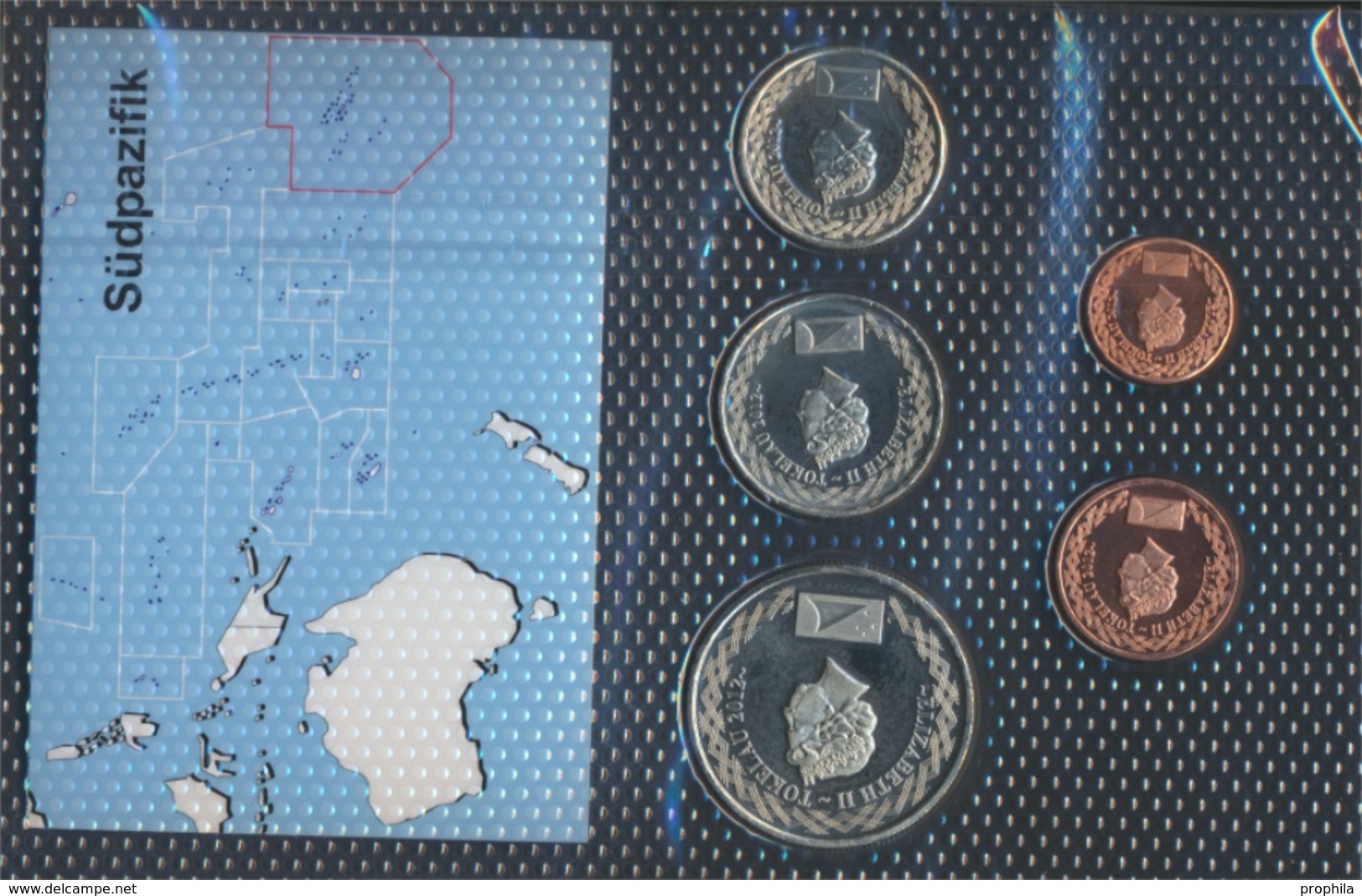 Tokelau 2012 Stgl./unzirkuliert Kursmünzen 2012 1 Cent Bis 20 Cent (9164944 - Zonder Classificatie